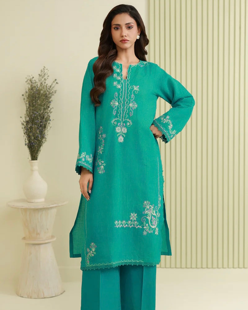 Zellbury | Embroidered Lawn 2pc | Design 1214