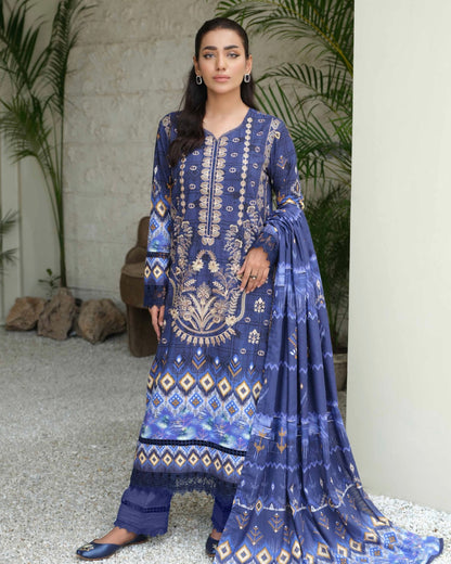 Johra | Charismatic | Khaddar 3pc | Design 124