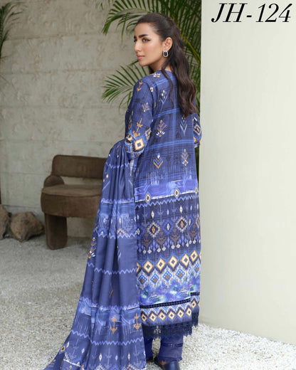 Johra | Charismatic | Khaddar 3pc | Design 124
