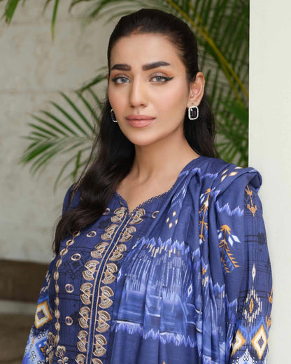 Johra | Charismatic | Khaddar 3pc | Design 124