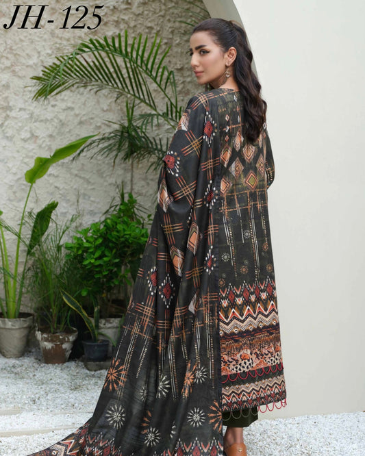 Johra | Charismatic | Khaddar 3pc | Design 125