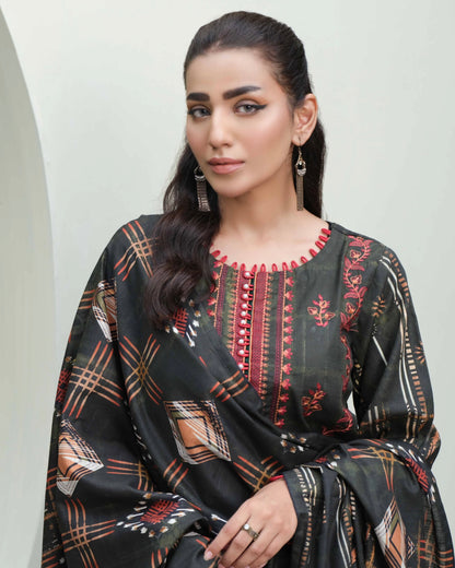 Johra | Charismatic | Khaddar 3pc | Design 125