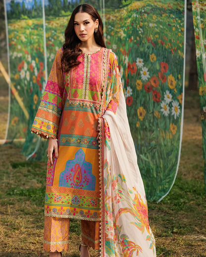Charizma Combination 2 | Lawn Collection | Design 12