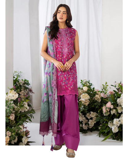 GullJee Haneen | Embroidered Lawn | Design 12