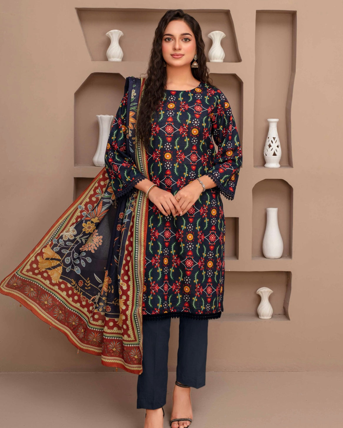 Fiza Noor | Khaddar | Wool Shawl | Design 12