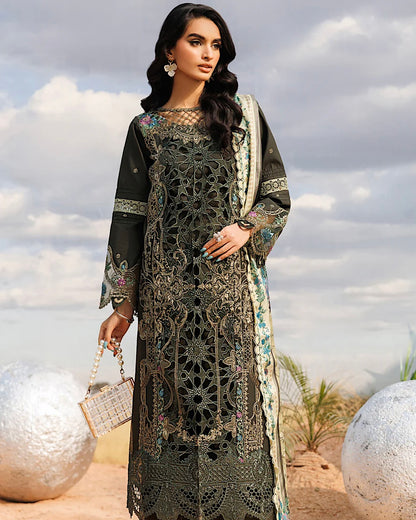 Parishay Shangrila Vol 2 | Embroidered Luxury Lawn | Design 12