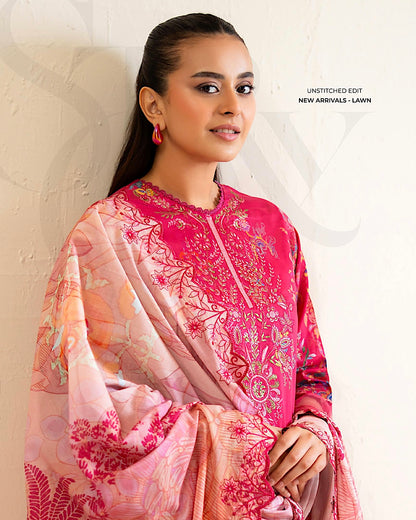 GullJee Hania | Embroidered Lawn | Design 12
