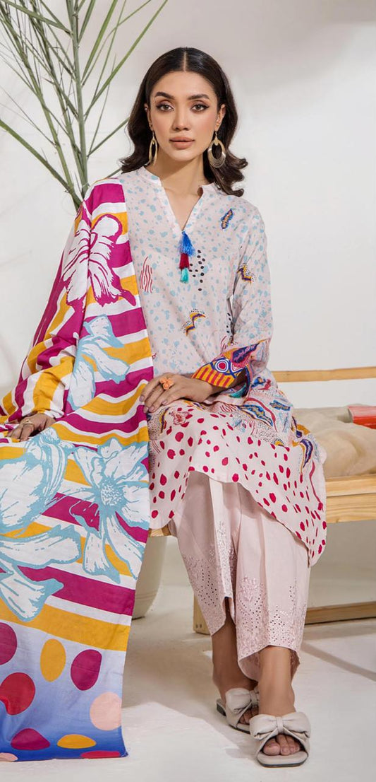 Amel by GullJee Article 12 | Embroidered Trouser