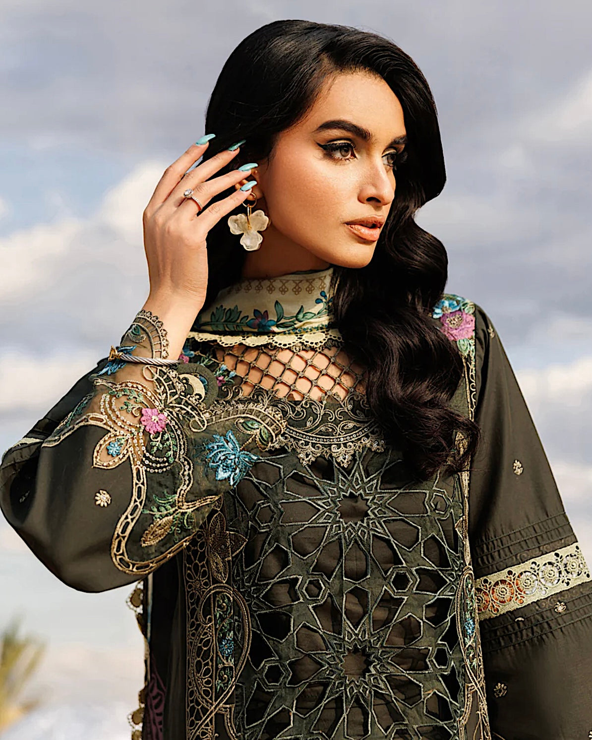 Parishay Shangrila Vol 2 | Embroidered Luxury Lawn | Design 12