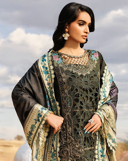 Parishay Shangrila Vol 2 | Embroidered Luxury Lawn | Design 12