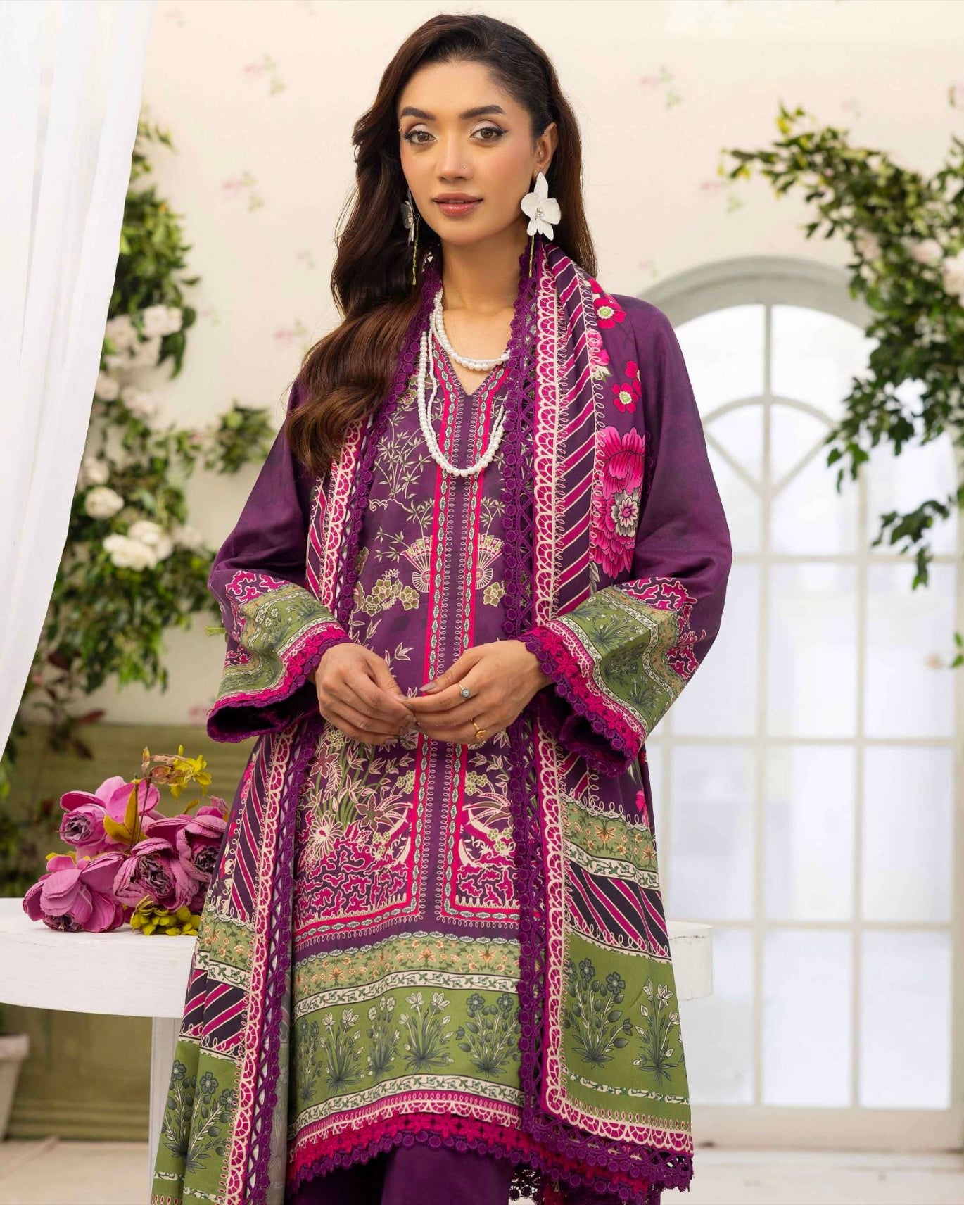 Raiha | Luxury Linen | Design 12