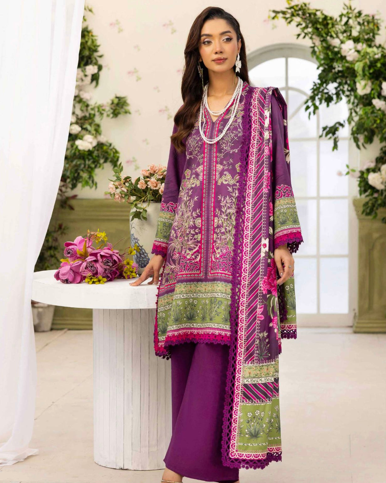 Raiha | Luxury Linen | Design 12