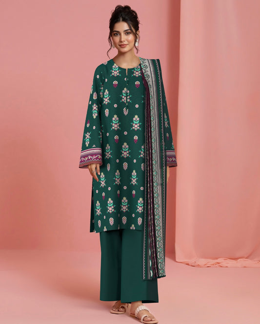 Sapphire | Printed Lawn 3pc | Design 13-129