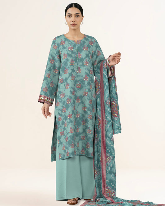 Sapphire | Printed Lawn 3pc | Design 13126