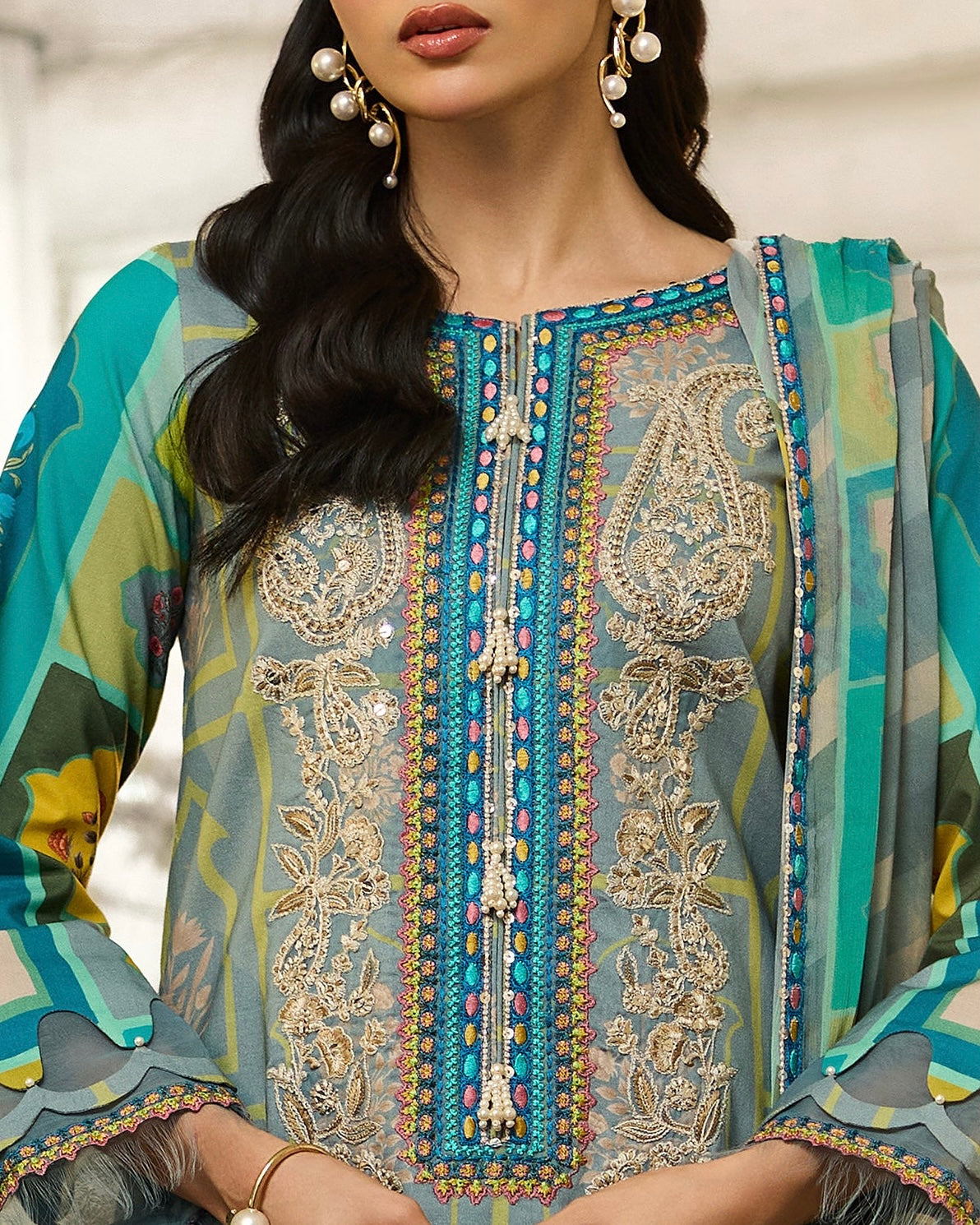 Charizma Sun Shine Vol 2 | Lawn Collection | Design 13