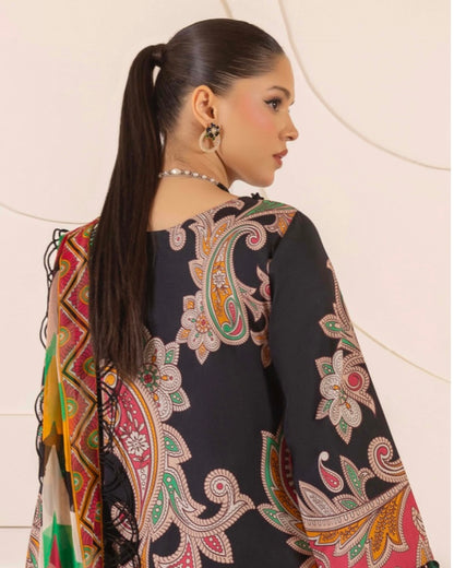 Naqsh | Fusion | 3pc Printed Lawn | Design 147