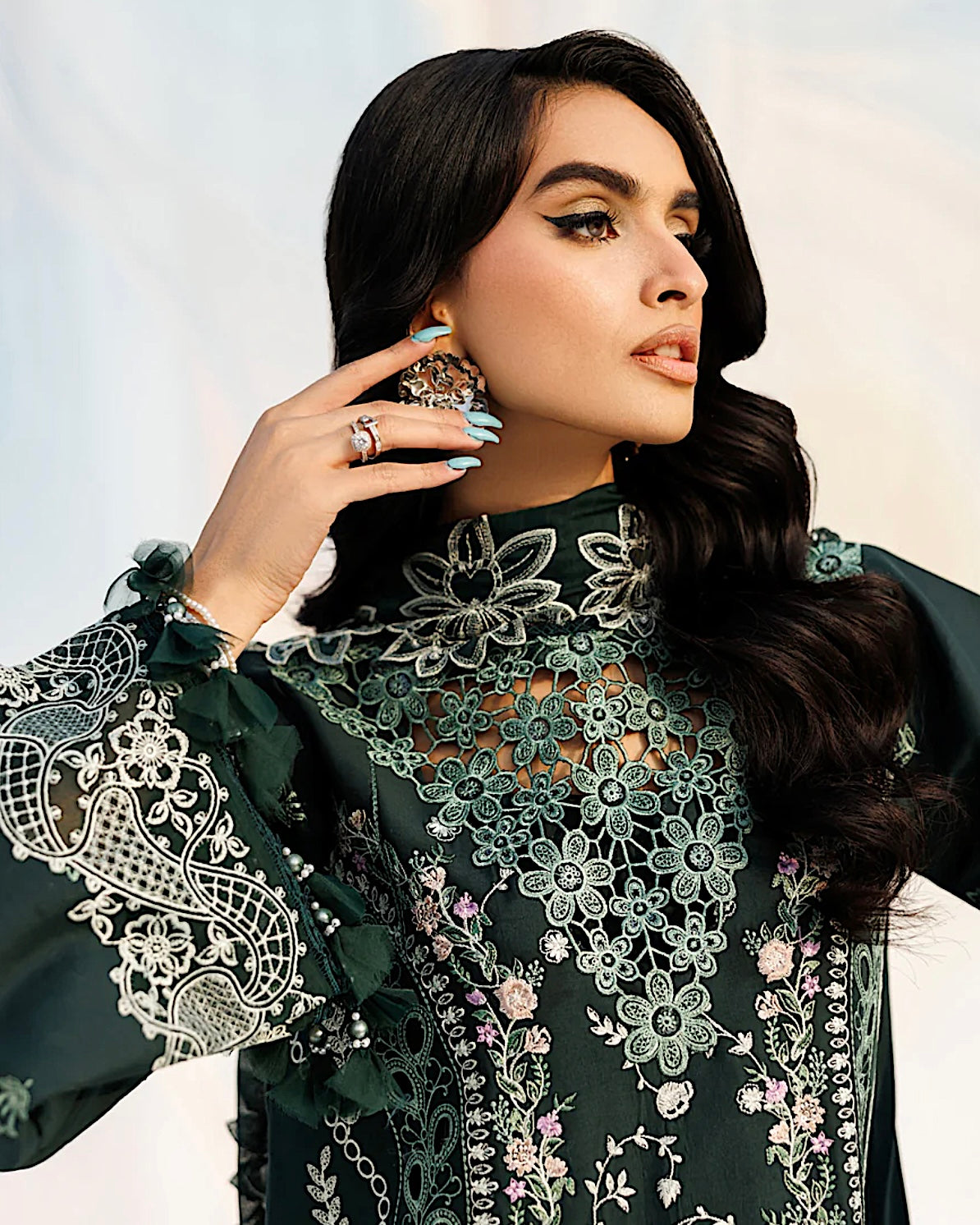 Parishay Shangrila Vol 2 | Embroidered Luxury Lawn | Design 14