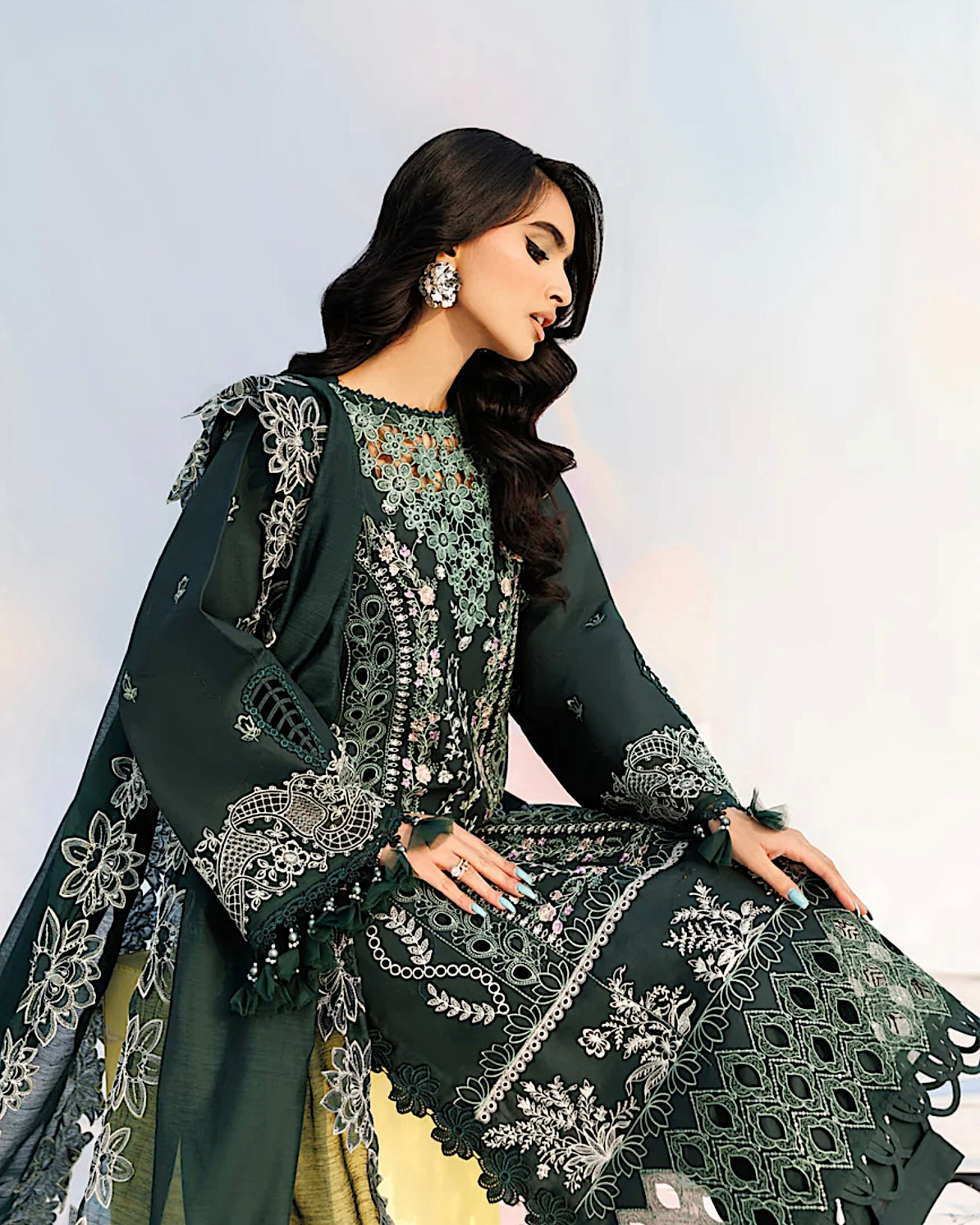 Parishay Shangrila Vol 2 | Embroidered Luxury Lawn | Design 14