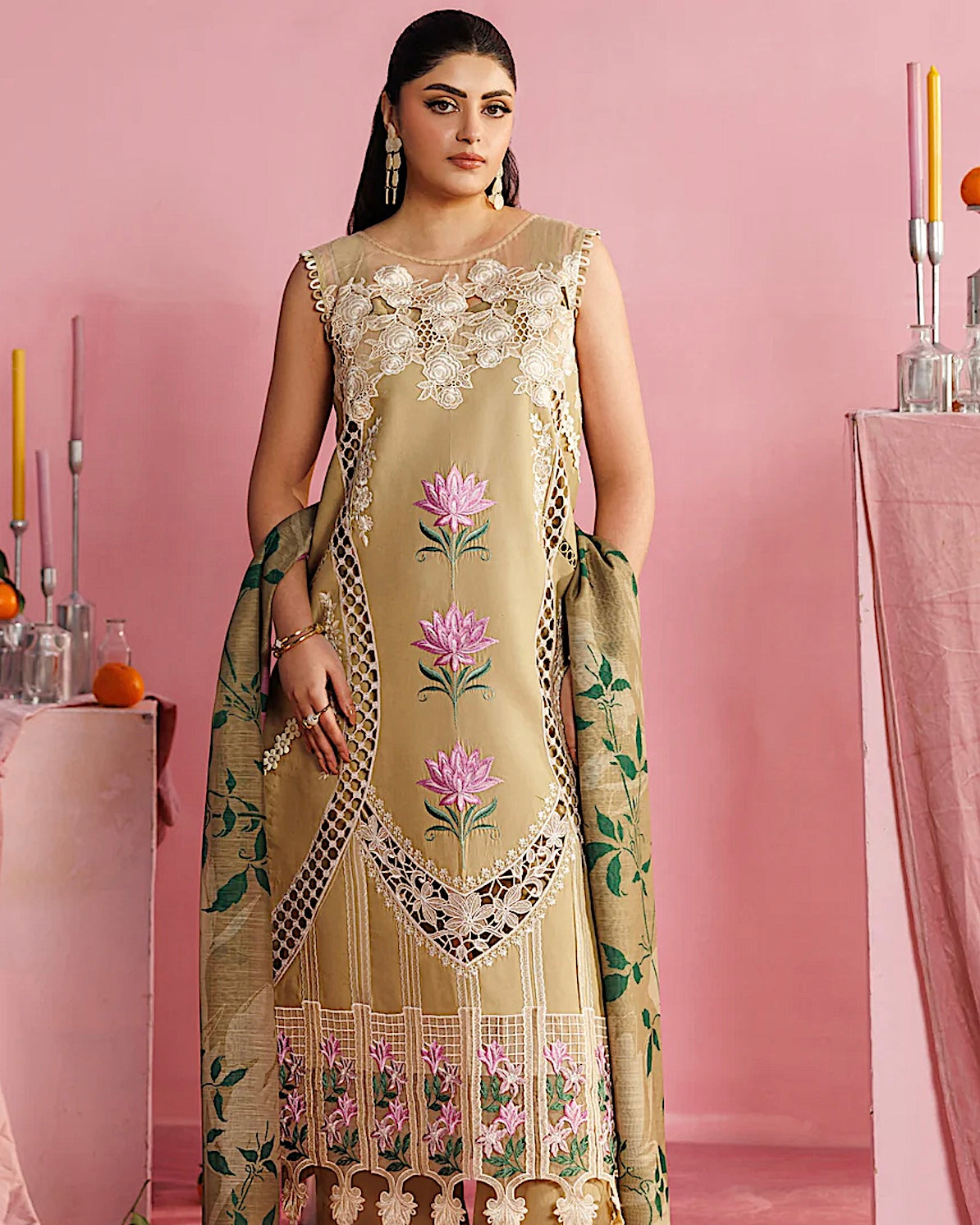 Parishay Shangrila Vol 2 | Embroidered Luxury Lawn | Design 15