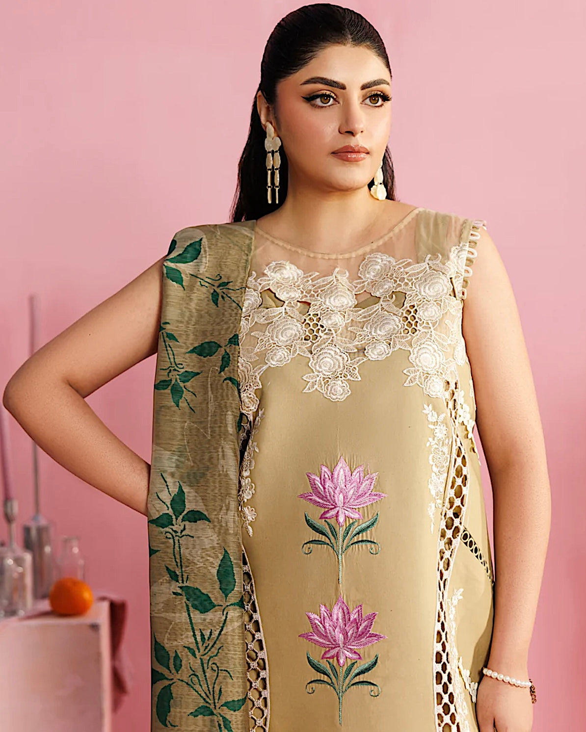 Parishay Shangrila Vol 2 | Embroidered Luxury Lawn | Design 15