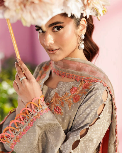 Charizma Combination 2 | Lawn Collection | Design 15