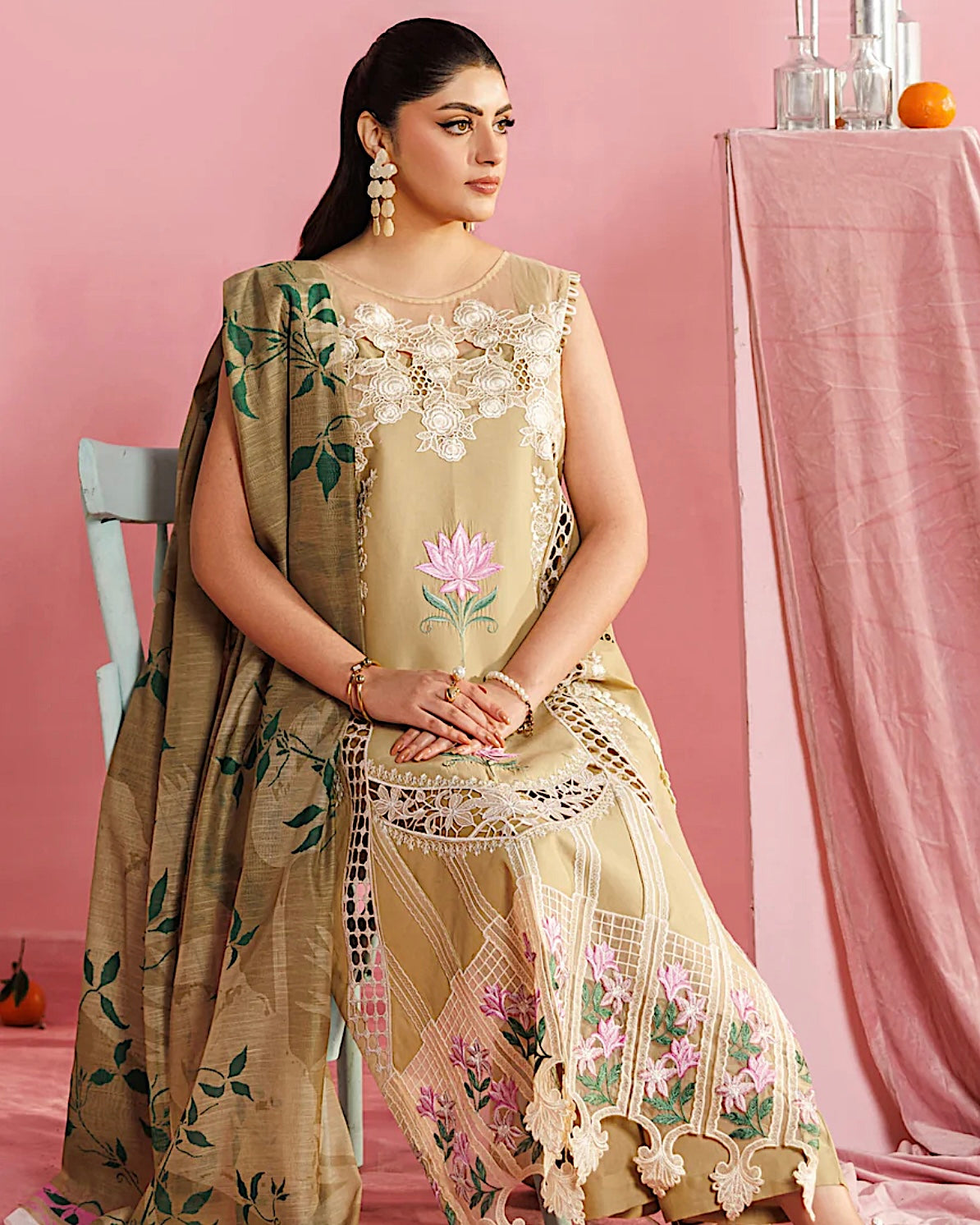 Parishay Shangrila Vol 2 | Embroidered Luxury Lawn | Design 15