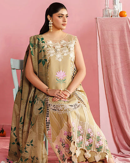 Parishay Shangrila Vol 2 | Embroidered Luxury Lawn | Design 15