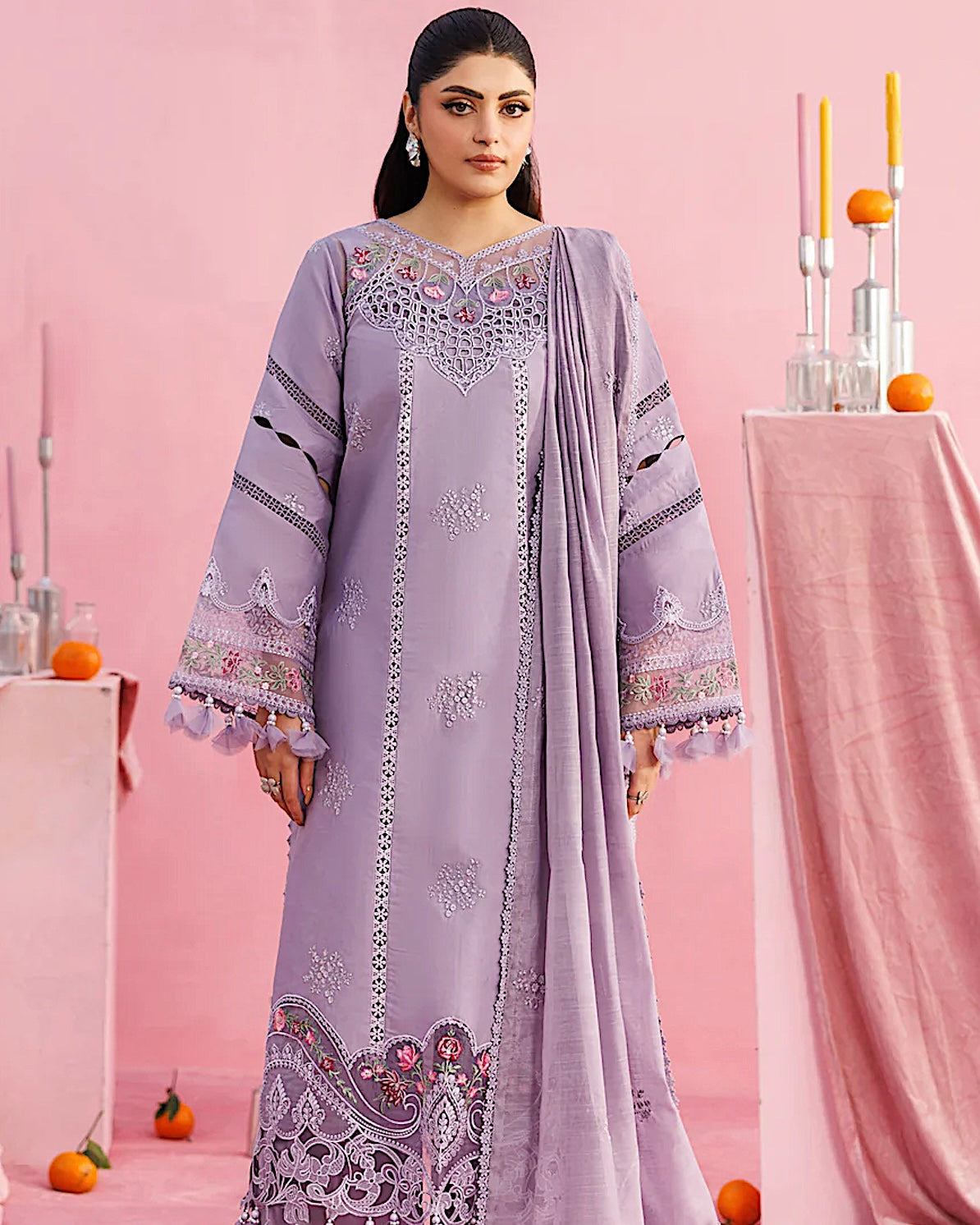 Parishay Shangrila Vol 2 | Embroidered Luxury Lawn | Design 16