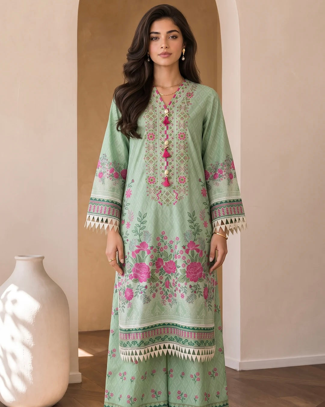 Zellbury | Embroidered Cotton 2pc | Design 16