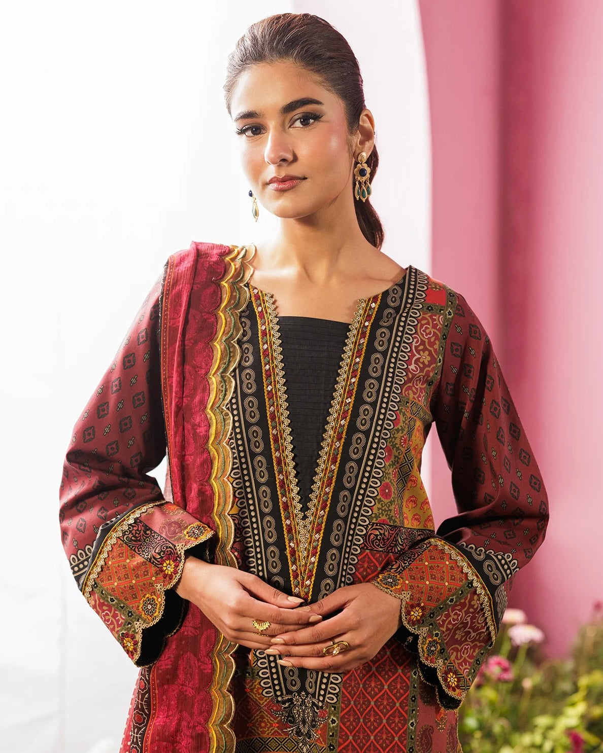 Charizma Combination 2 | Lawn Collection | Design 16