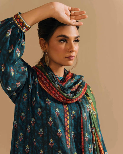 Nishat | Printed Khaddar 3pc | Design 170