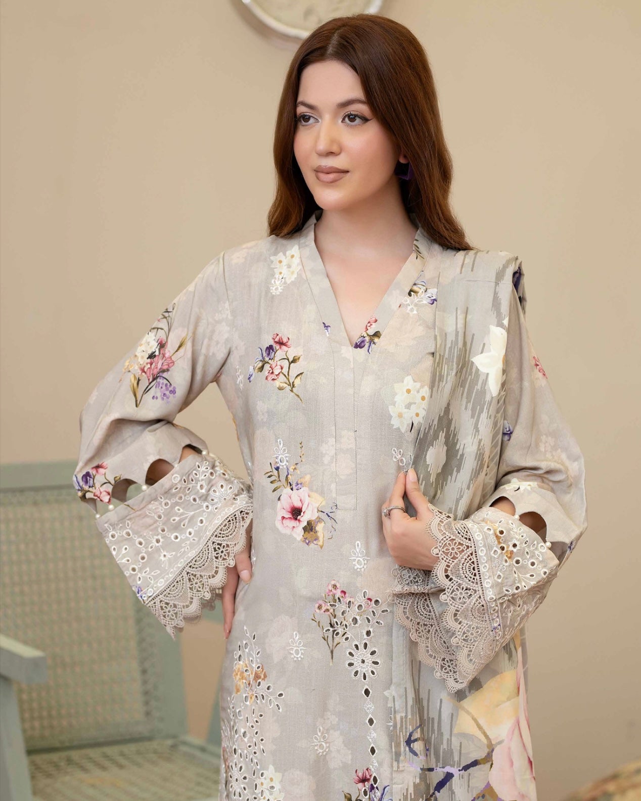 Johra Tazeen | Embroidered Printed Staple | Design 171