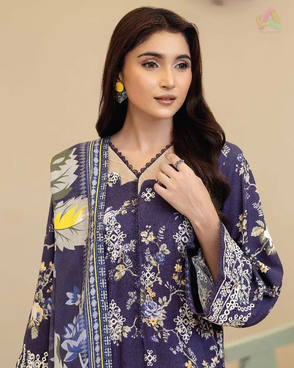 Johra Tazeen | Embroidered Printed Staple | Design 171
