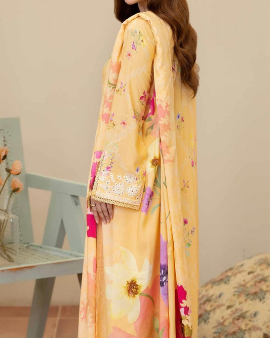 Johra Tazeen | Embroidered Printed Staple | Design 176