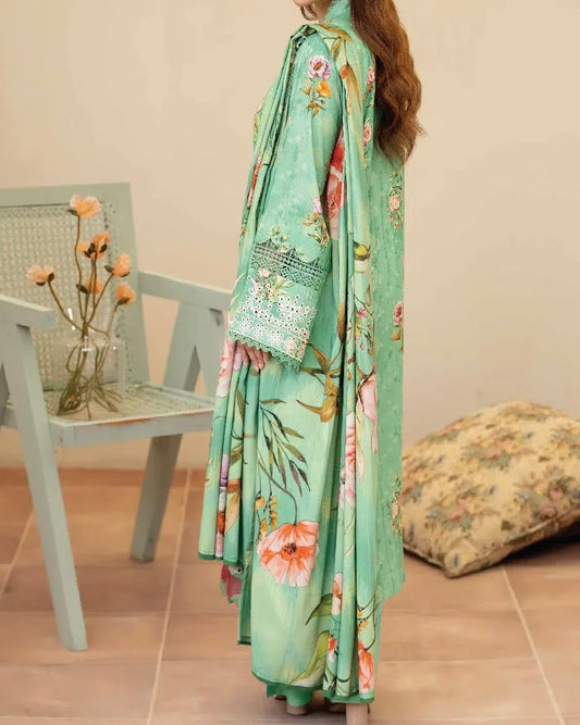 Johra Tazeen | Embroidered Printed Staple | Design 176