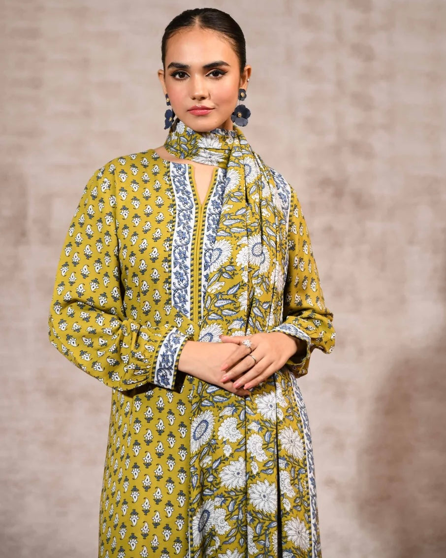 Nishat | Printed Khaddar 3pc | Design 177