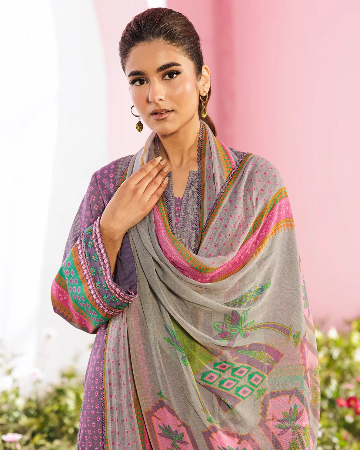 Charizma Combination 2 | Lawn Collection | Design 17