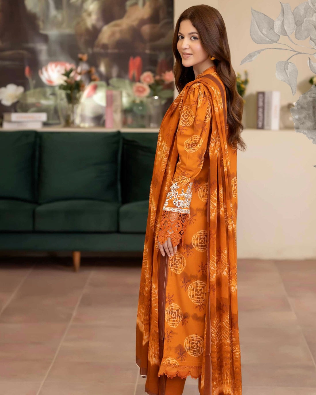 Johra Azir | Embroidered Printed Staple | Design 184