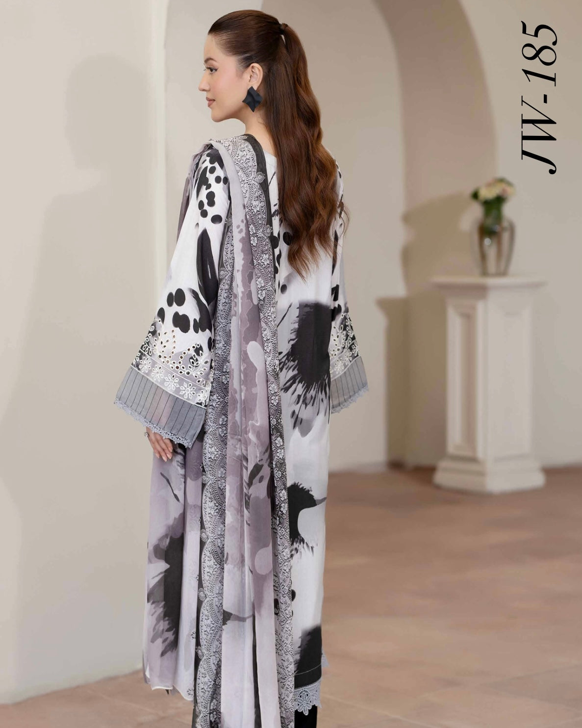 Johra Azir | Embroidered Printed Staple | Design 185