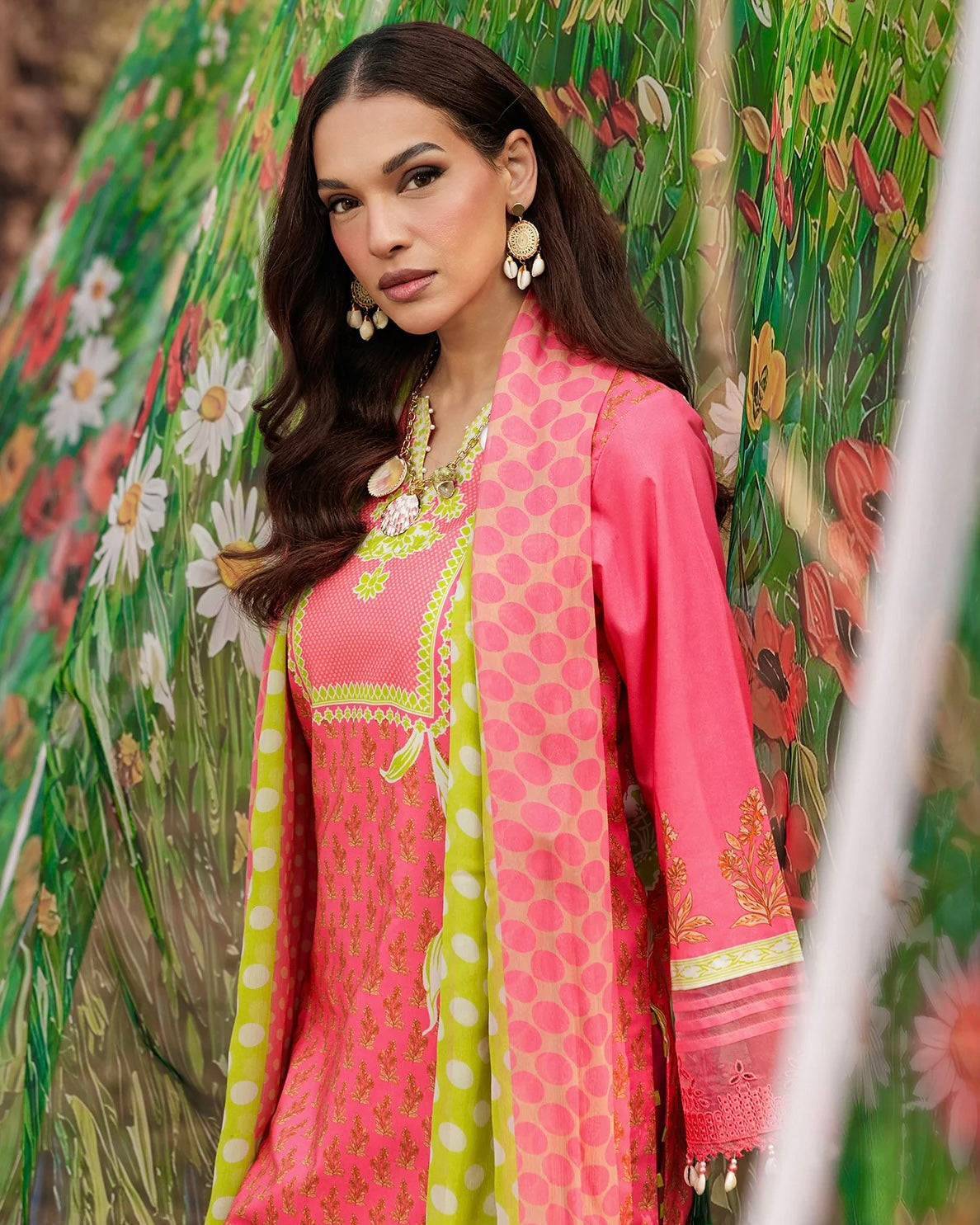 Charizma Combination 2 | Lawn Collection | Design 18
