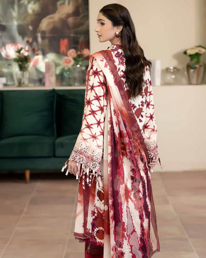 Johra Azir | Embroidered Printed Staple | Design 190