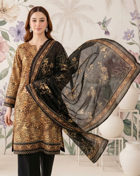 Regalia Salina Vol 20 | Printed Lawn 3pc | Design 1