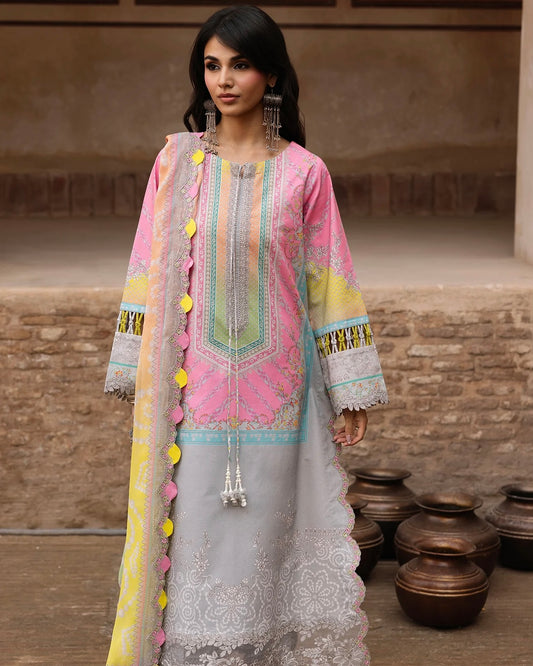 Charizma Chunri | Lawn Collection | Design 1
