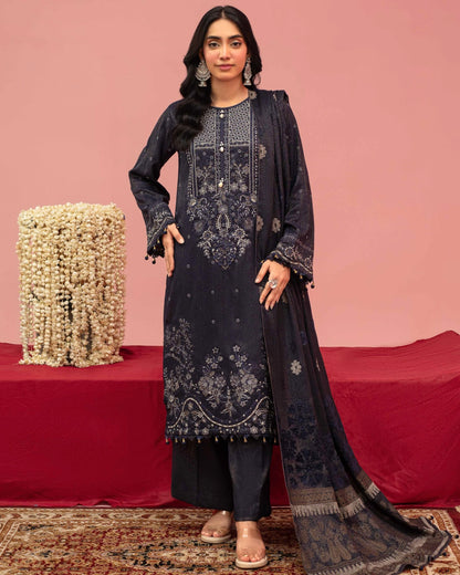 Gullerukh Dilkash | Embroidered Zari Wool | Design 1