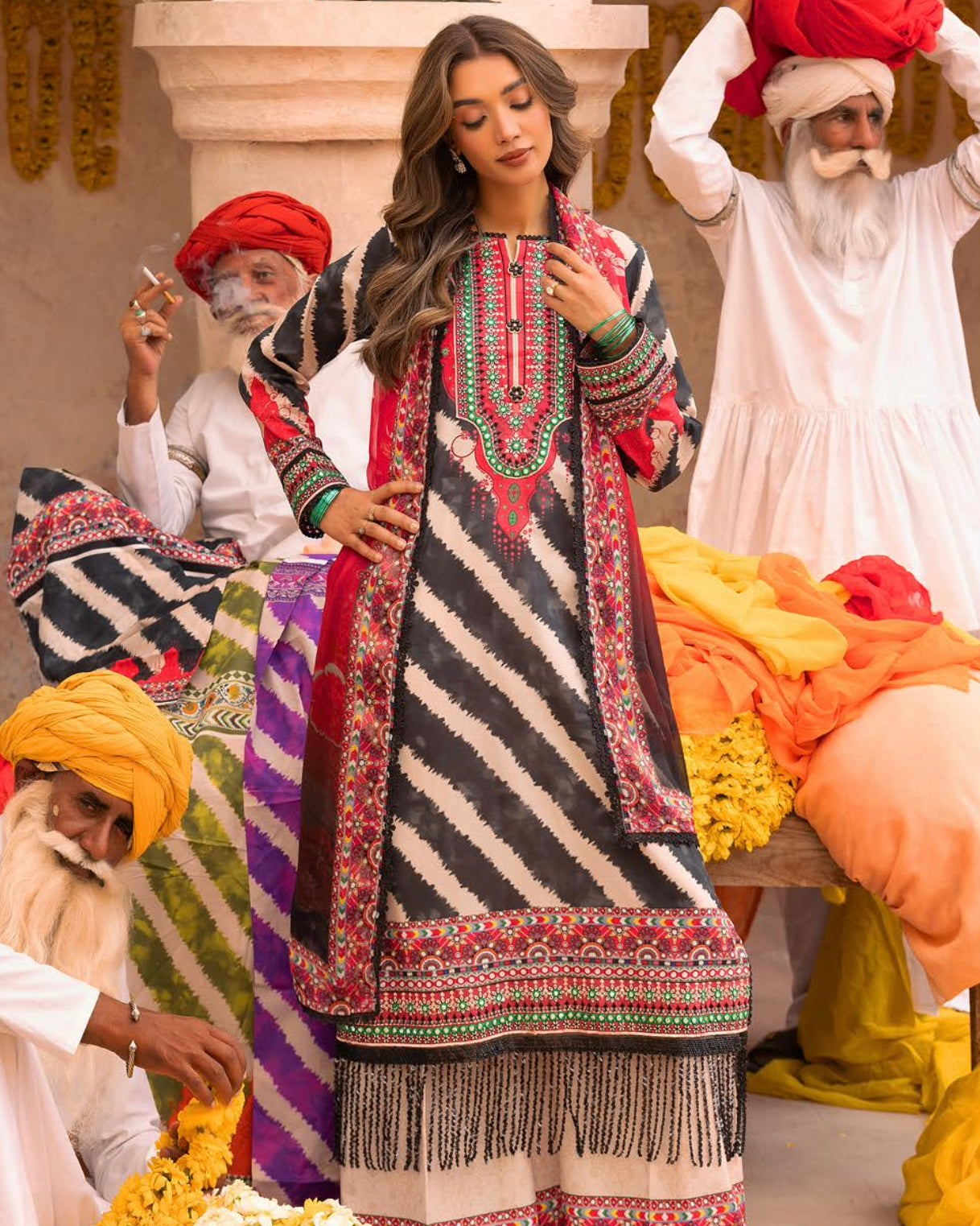 Omre Phool Nagar Vol 112 | Lawn Collection | Design 1
