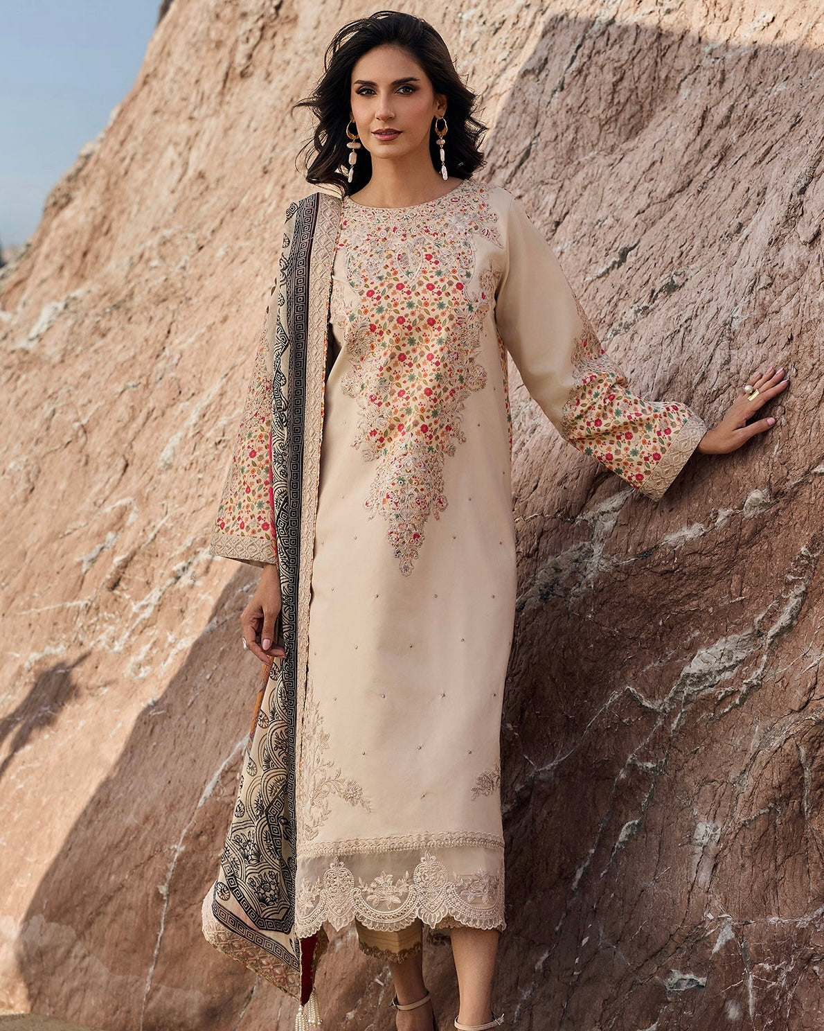 Charizma Sun Shine | Lawn Collection | Design 1