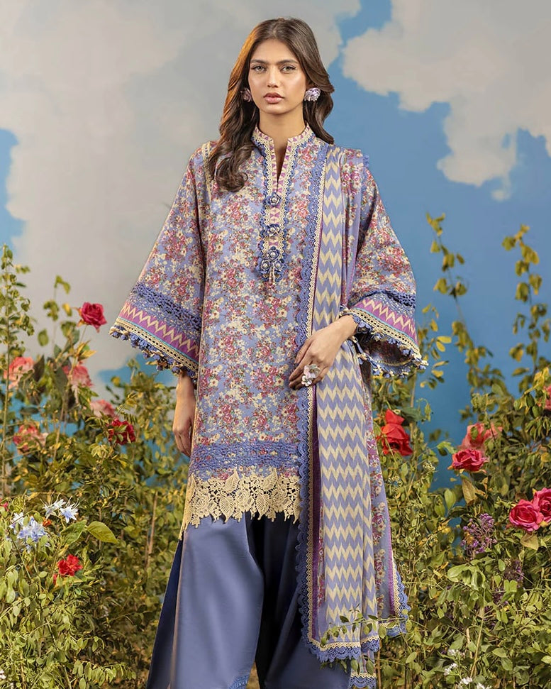 Bonanza Satrangi | Printed Lawn 3pc | Design 1