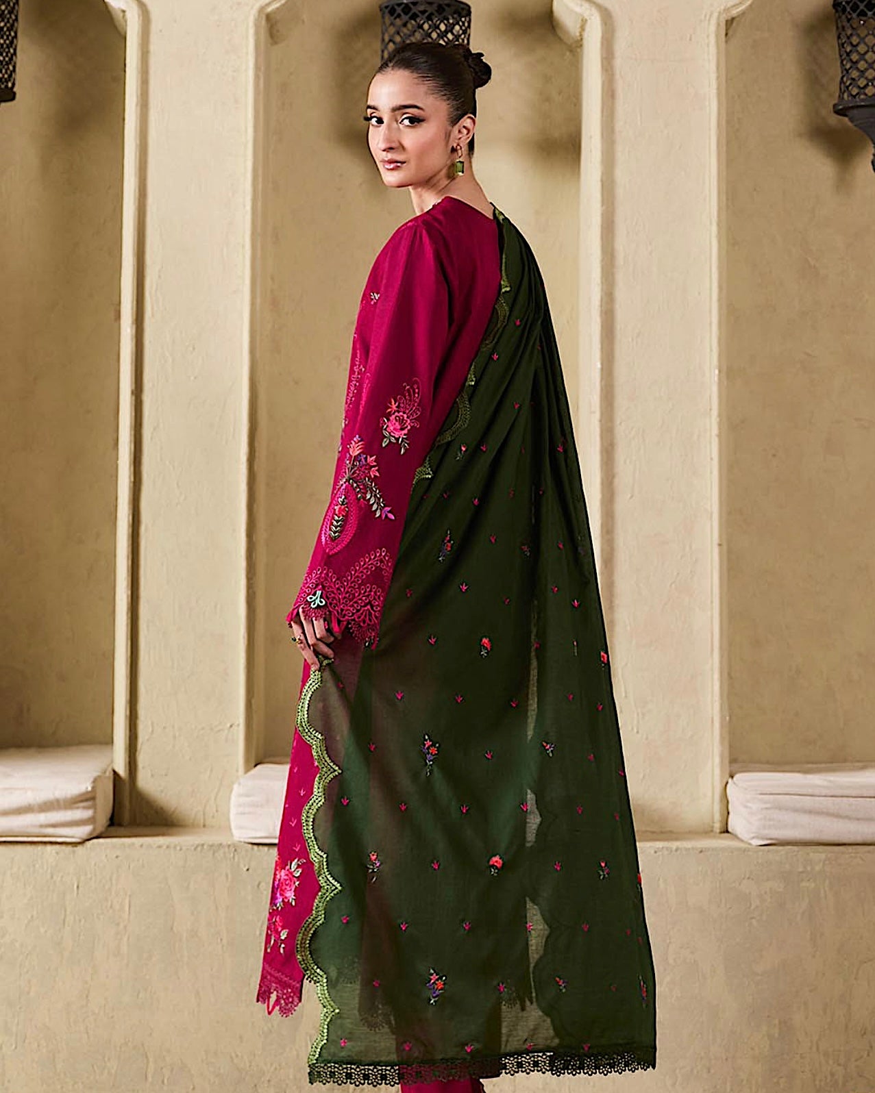 RajBari Raha | Premium Festive Lawn | Design 1