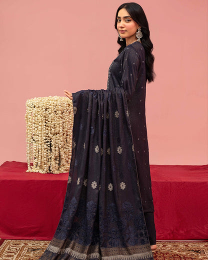 Gullerukh Dilkash | Embroidered Zari Wool | Design 1