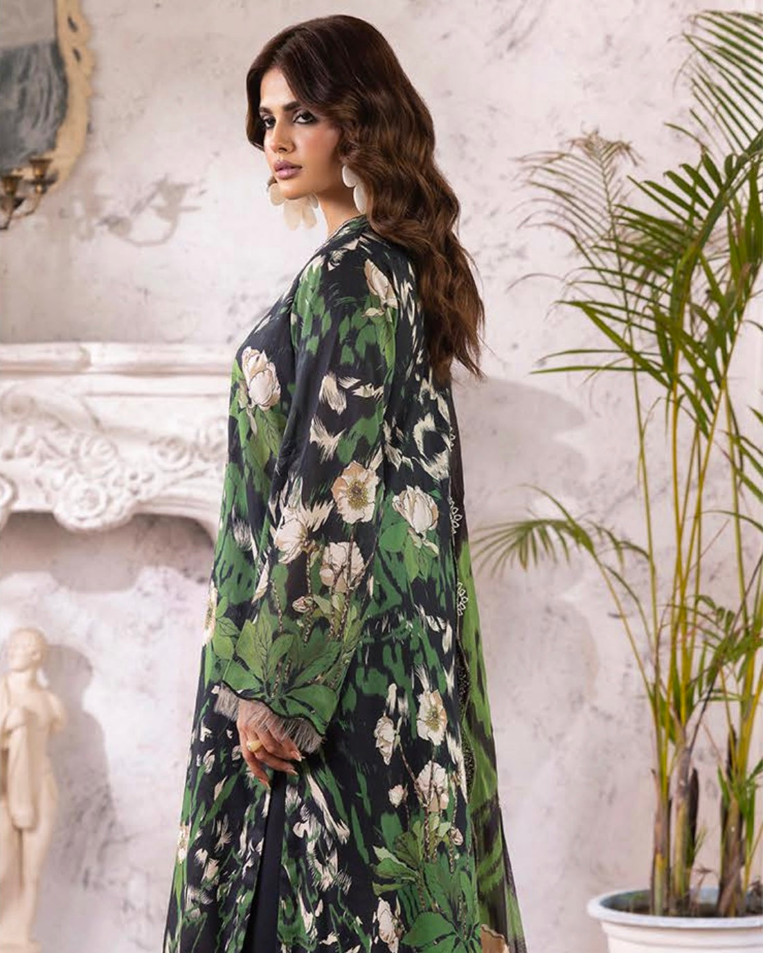 GullJee Rang Pasand | Embroidered Printed Lawn | Design 1